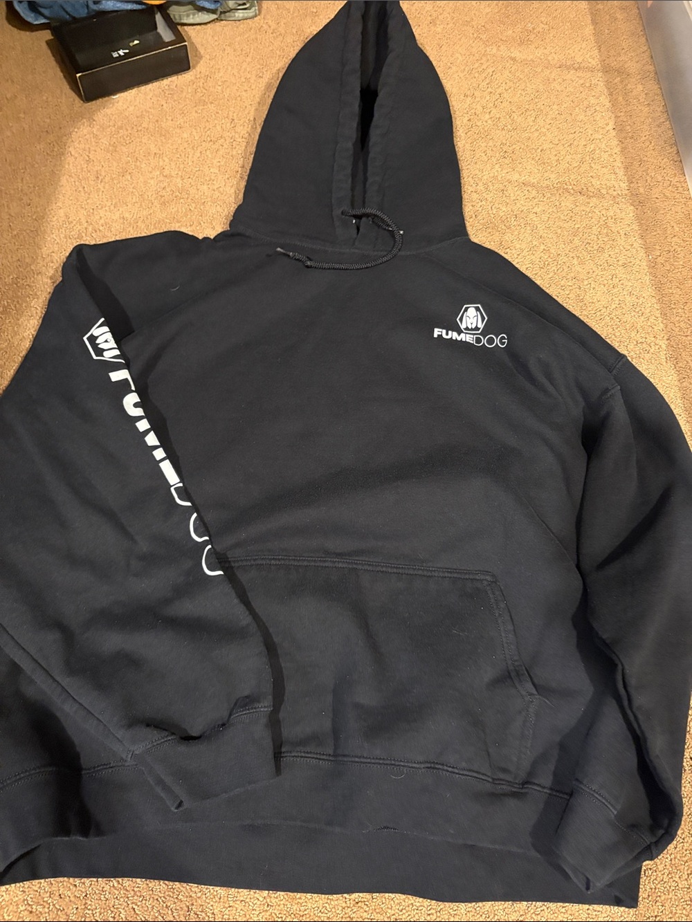 Gildan Black Fumedog Pullover Hoodie